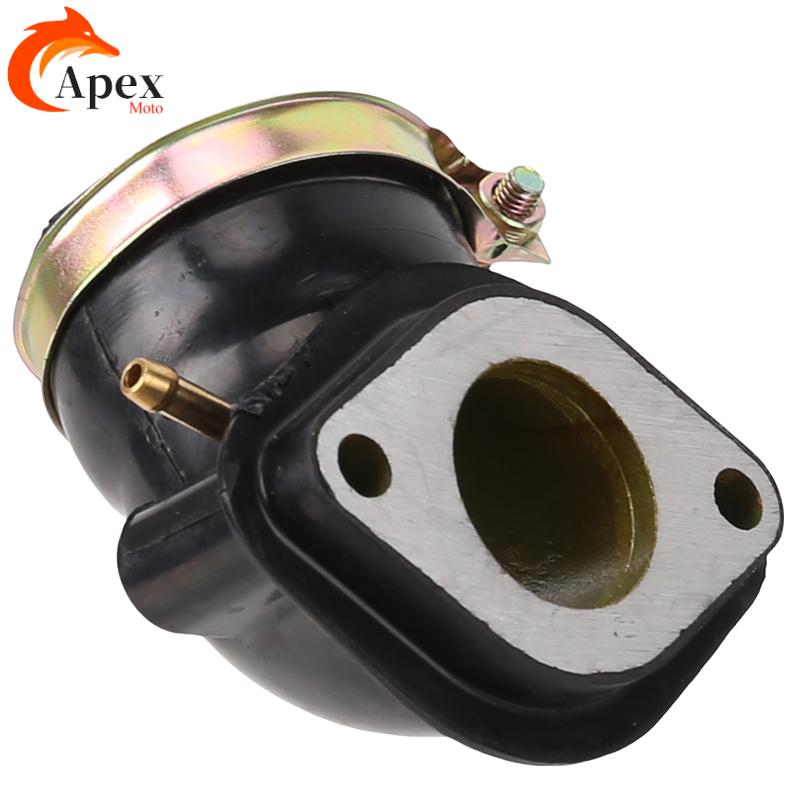 Motorcycle Carburetor - Gy6 230cc intake pipe for motorcycle
